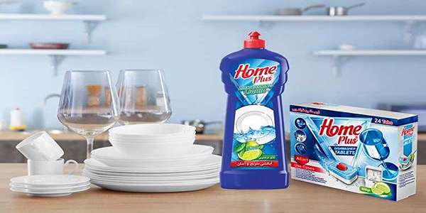 تصویر 2 از مایع ظرفشویی هوم پلاس بسته بندی مقاوم حمل آسان